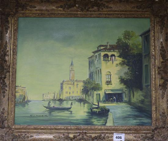 Rutner View of Venice 41 x 50cm